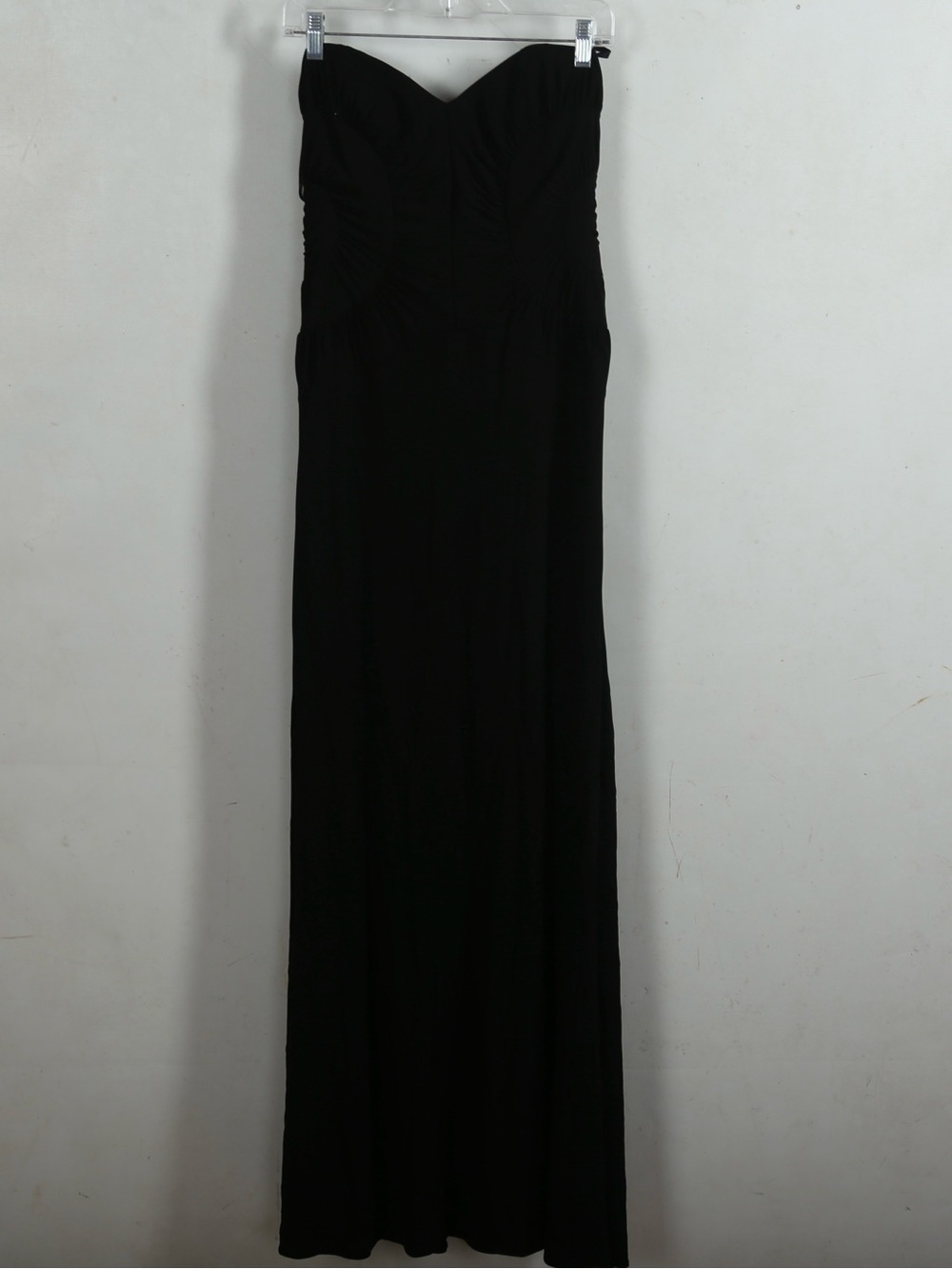 Rimini Strapless Black Evening Gown
